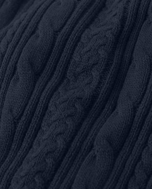 Gilet chandail en tricot torsadé pour garçons - Uniforme - lbl_product_image_view_2
