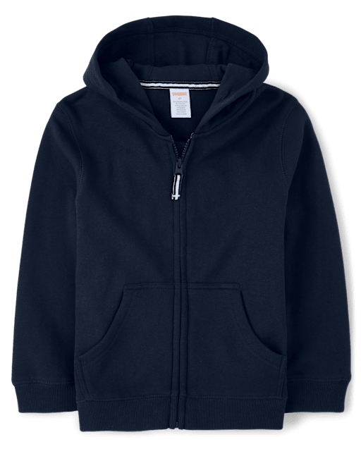 Boys Zip Up Sudaderas con capucha - Uniform
