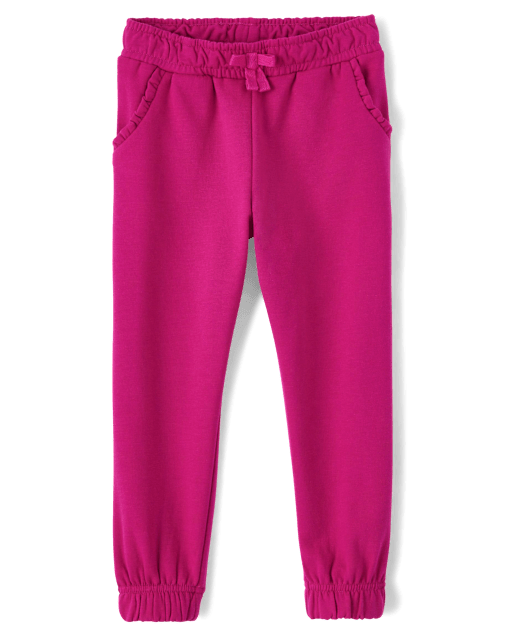 Girls Fleece Jogger Pants - Uniform