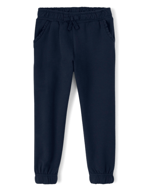 Girls Fleece Jogger Pants - Uniform