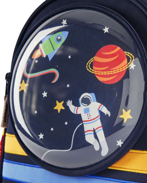Boys Embroidered Space Backpack - Uniform - view 2