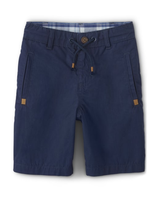Boys Woven Chino Shorts - Blue Skies