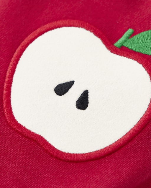 Fille Applique Apple Point de Rome Jupe-short - Head of the Class - lbl_product_image_view_2