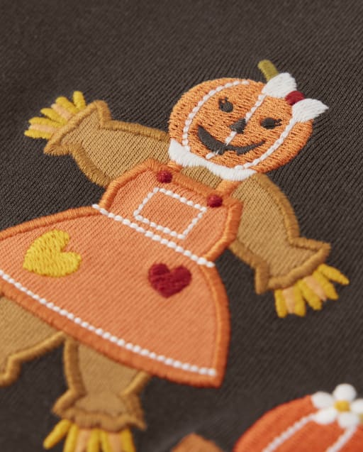 Haut brodé à motif d'automne pour fille - Perfect Pumpkin - lbl_product_image_view_2