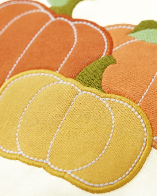 Haut brodé citrouille pour fille - Perfect Pumpkin - lbl_product_image_view_2