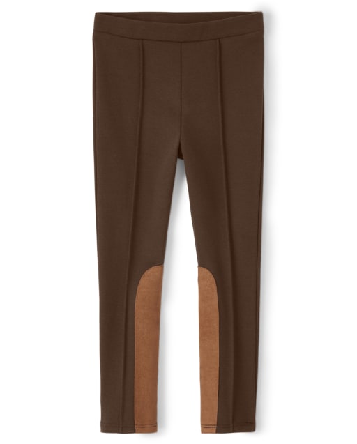 Girls Pieced Ponte Jeggings - County Fair - view 1