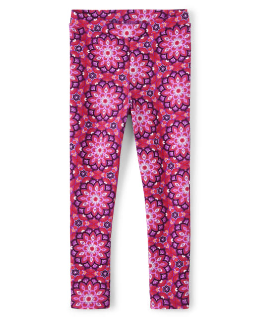 Girls Mandala Ponte Pants - Spice Market - view 1