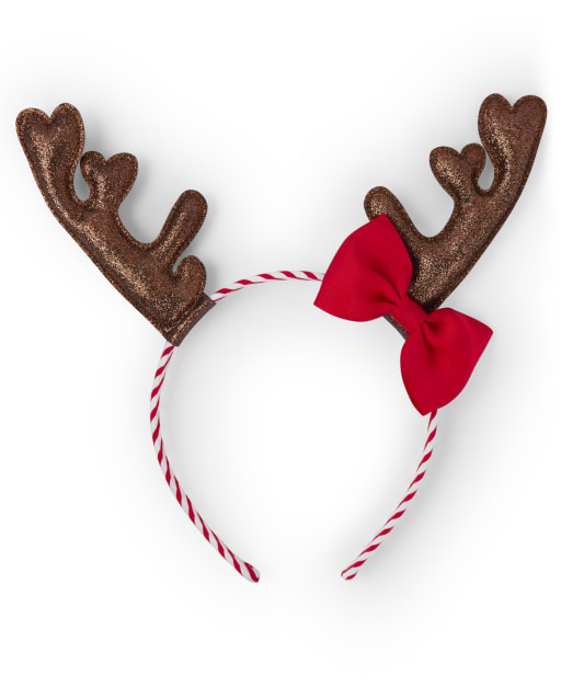Girls Reindeer Headband - Holiday Express