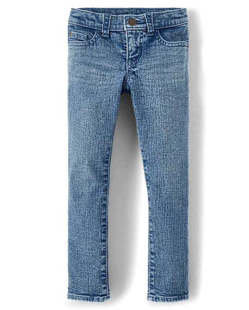 Girls Five-Pocket Jeans - view 1