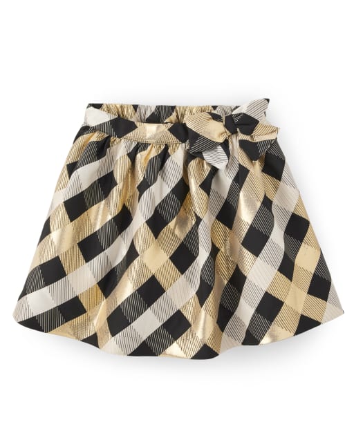 Girls Plaid Jacquard Skirt - Perfect Present