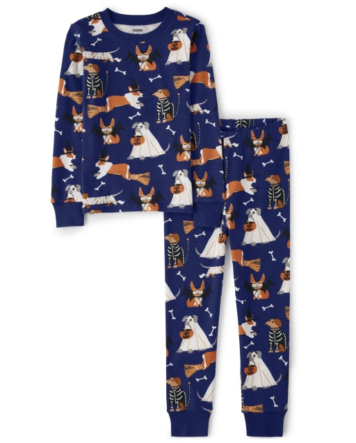 Pyjama en coton ajusté pour garçon, motif chien d'Halloween - lbl_product_image_view_2