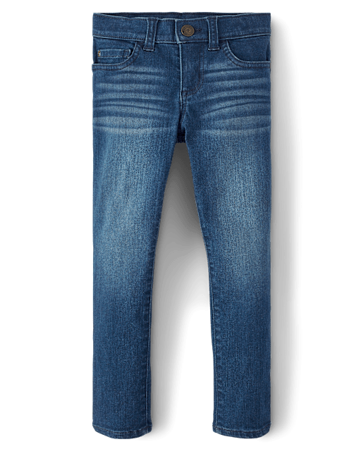 Girls Five-Pocket Jeans - view 1