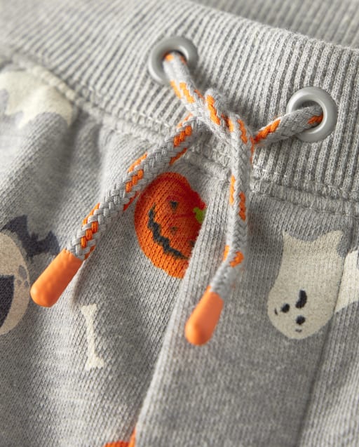 Boys Halloween Pull On Jogger Pants - Trick or Treat - view 2