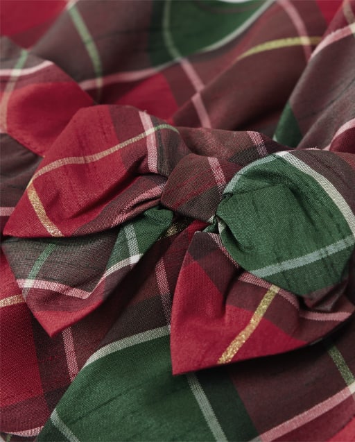 Girls Plaid Ruffle Skirt - Holiday Traditions - view 2