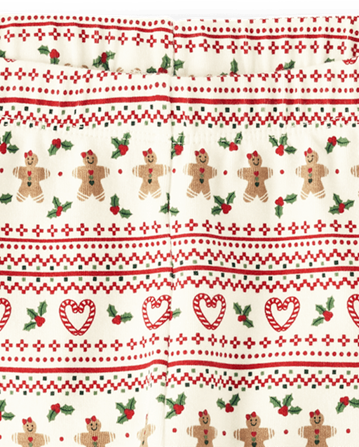 Leggings en jacquard Gingerbread pour fille - Gingerbread House - lbl_product_image_view_2