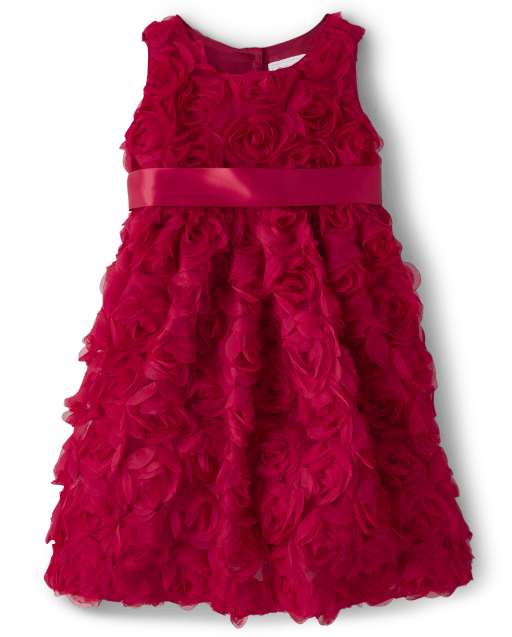 Girls Rosette Dress - All Dressed Up - view 2