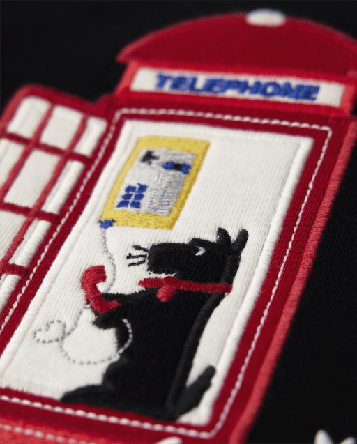 Haut brodé pour cabine téléphonique pour fille - London Calling - lbl_product_image_view_2