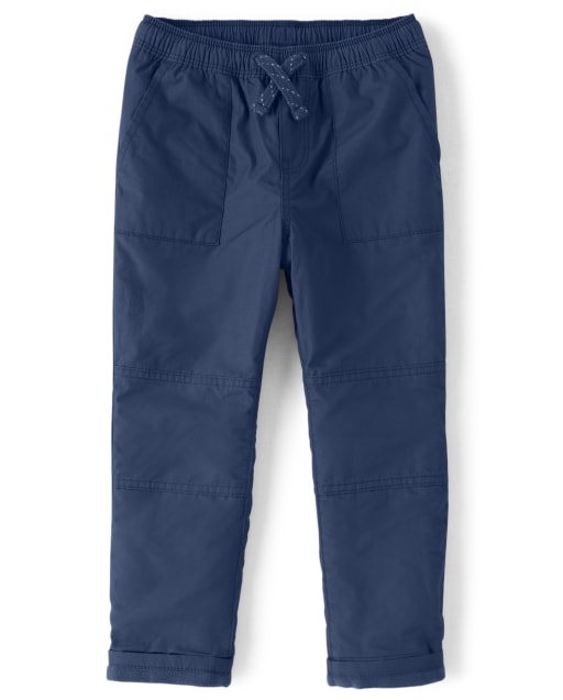 Boys Poplin Pull On Pants - Bear Hugs - view 1