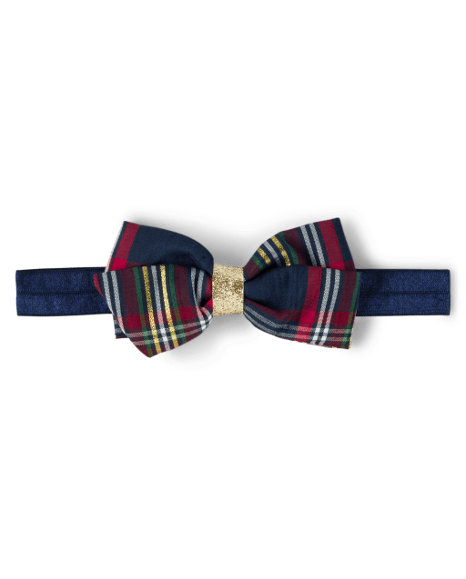 Baby Girls Plaid Headwrap - Family Celebrations