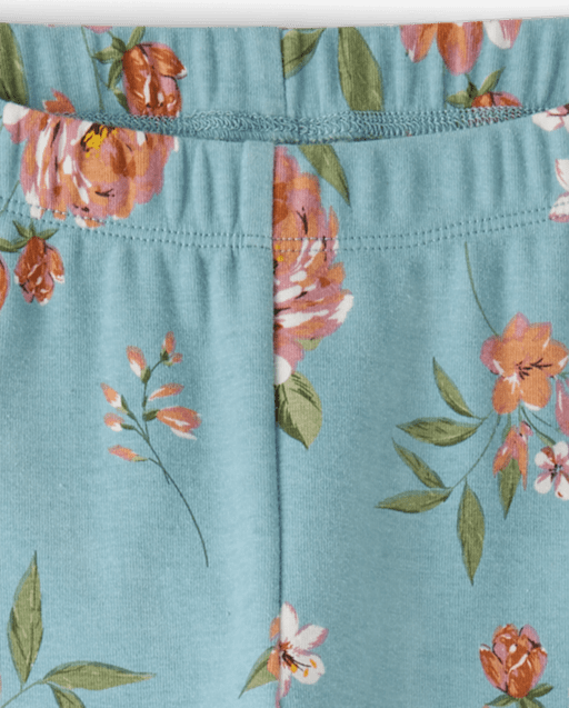 Girls Floral Leggings - Little Rocky Mountain - view 2