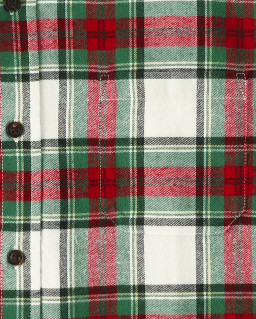 Mens Famille assortie à carreaux Button Up Shirt - Family Celebrations - lbl_product_image_view_2