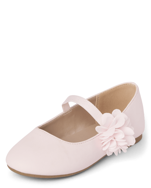 Girls Floral Ballet Flats - view 2