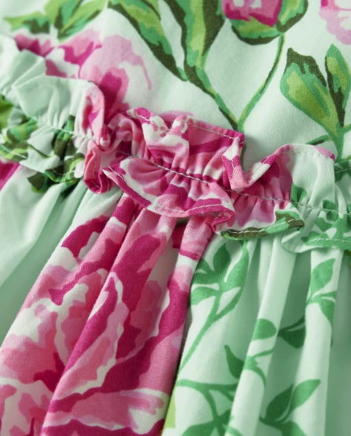 Robe fleurie assortie pour filles - L'heure du thé - lbl_product_image_view_2