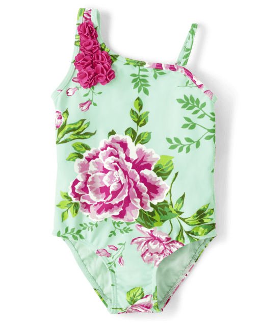 Maillot de bain une pièce fleuri pour filles - Splish-Splash - lbl_product_image_view_2