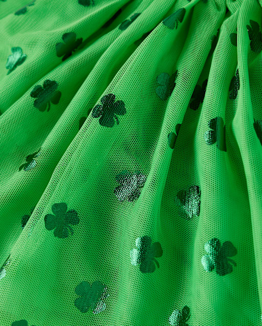 Girls Shamrock Tutu Skirt - Little Leprechaun - view 2