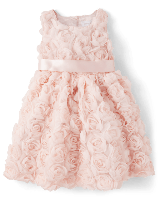 Girls Rosette Dress - All Dressed Up - view 2