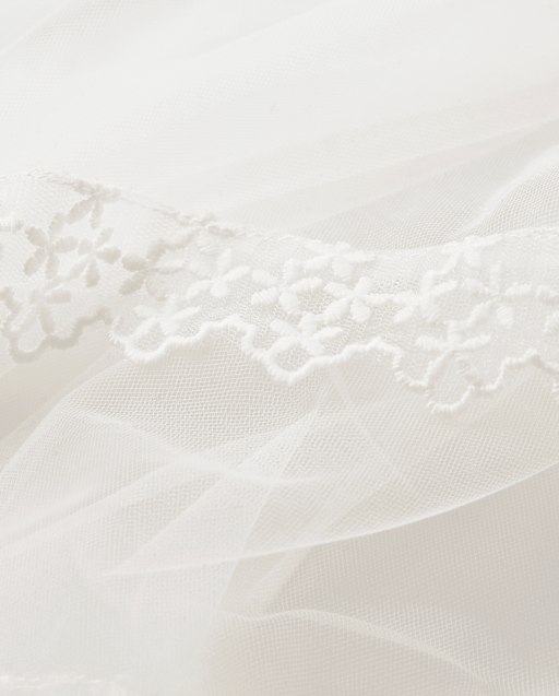 Voile en dentelle florale pour filles - Occasions spéciales - lbl_product_image_view_2