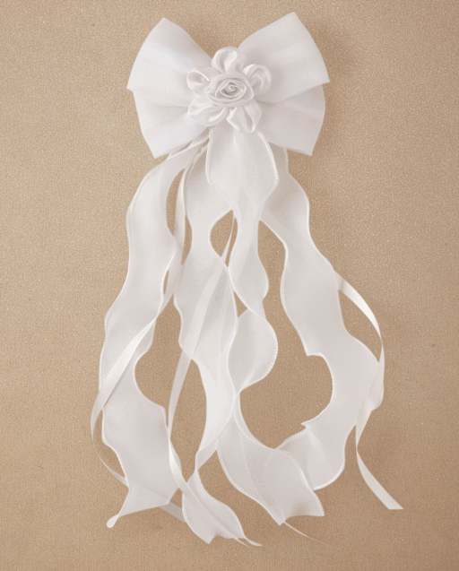 Girls Bow Ribbon Hair Clip - Special Occasions