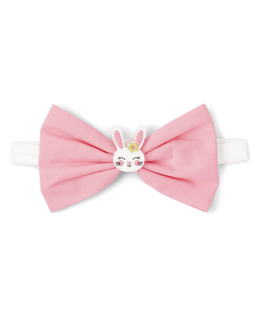 Baby Girls Bow Bunny Headwrap - Spring Celebrations