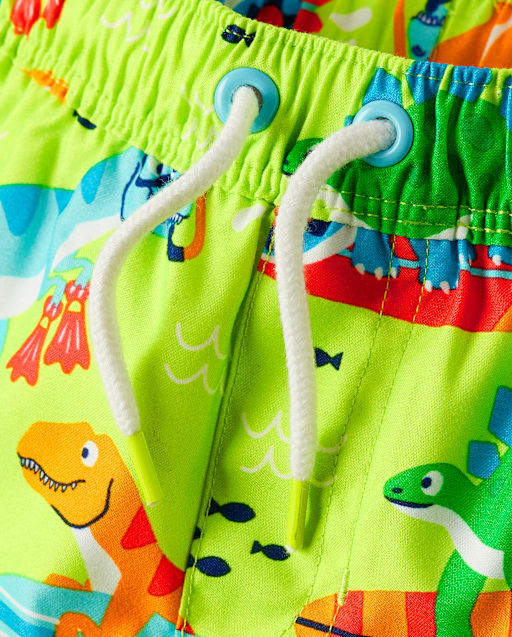 Boys Dino Swim Trunks - Splish-Splash - view 2