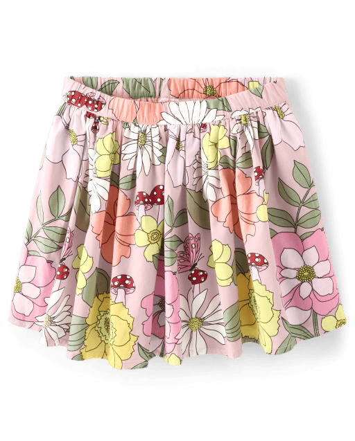 Girls Floral Skirt - Fairytale Forest