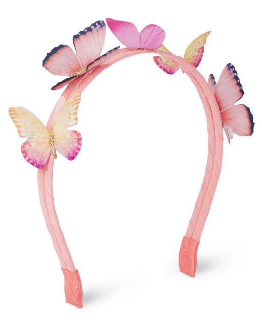 Girls Butterfly Headband - Magical Monarch