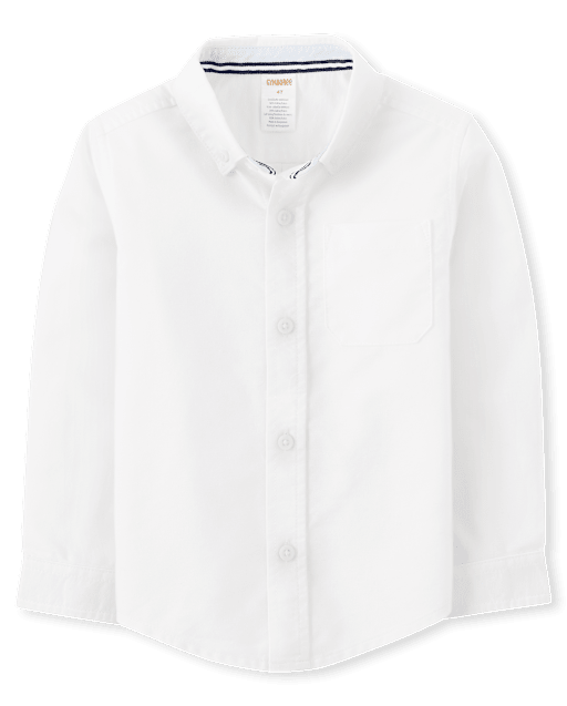 Camisa con botones resistente a las arrugas para niños - Uniforme