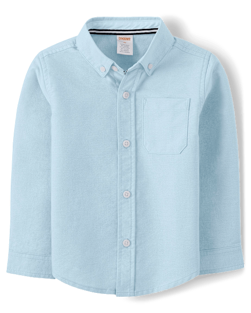 Boys Wrinkle Resistant Button Down Shirt - Uniform
