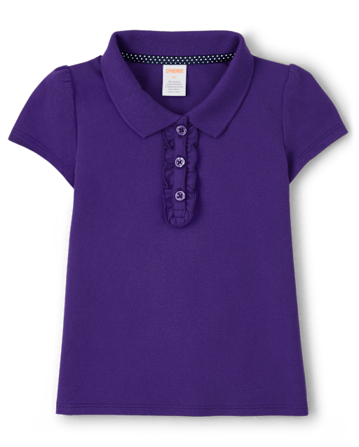 Girls Ruffle Polo - Uniform