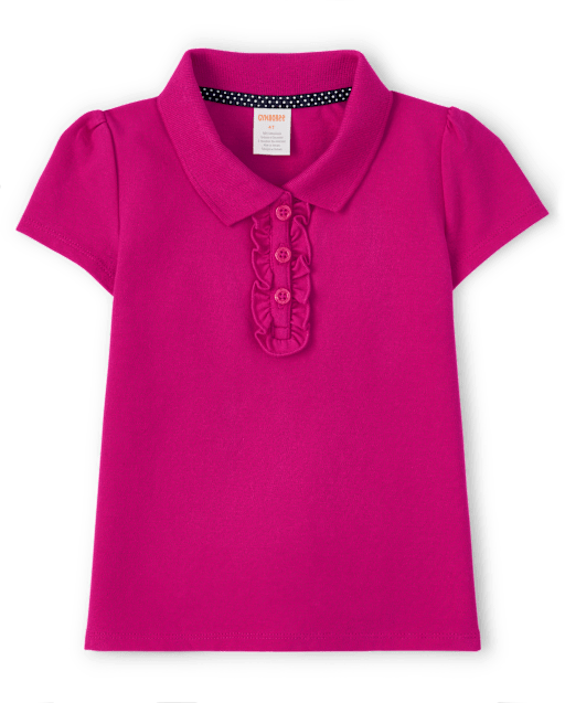 Girls Ruffle Polo - Uniform