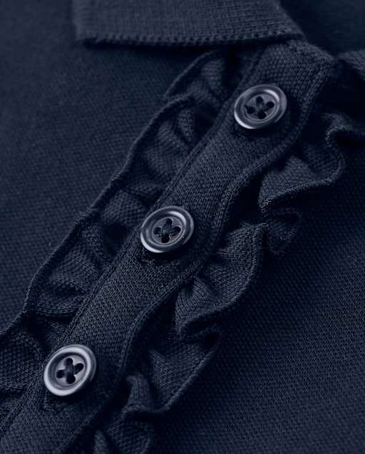 Girls Ruffle Polo - Uniform - lbl_product_image_view_2