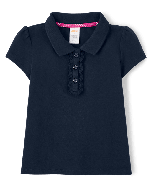 Girls Ruffle Polo - Uniform