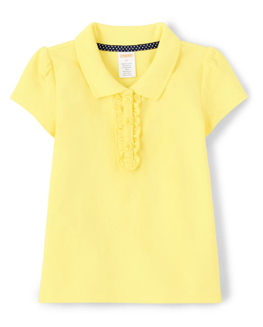 Girls Ruffle Polo - Uniform