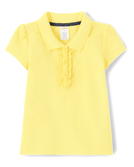 Girls Ruffle Polo - Uniform