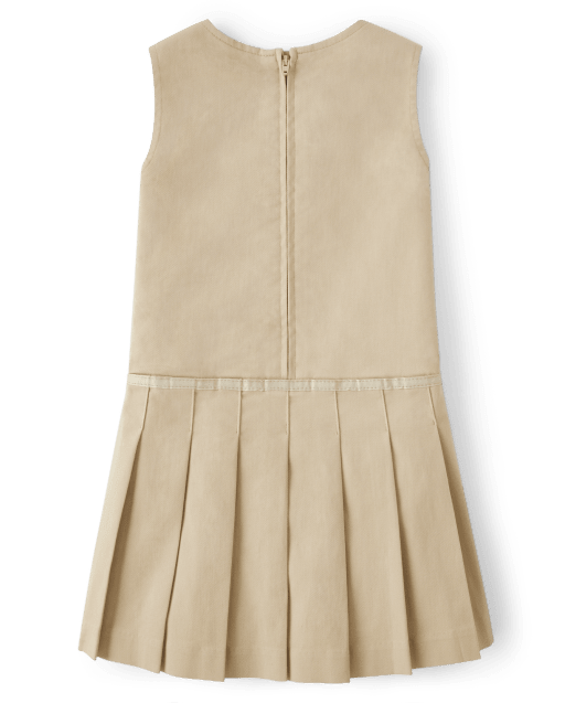 Girls Woven Pleated Skort with Stain and Wrinkle Resistance - Uniform | Gymboree - SAHARA