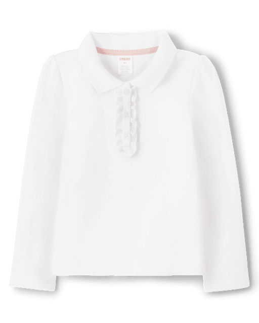 Girls Ruffle Polo - Uniform