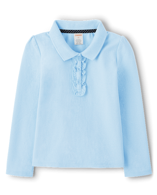 Girls Ruffle Polo - Uniform