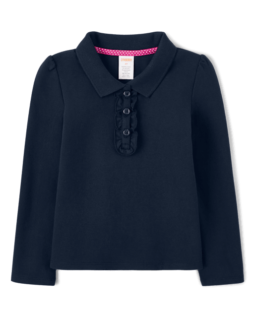 Girls Ruffle Polo - Uniform