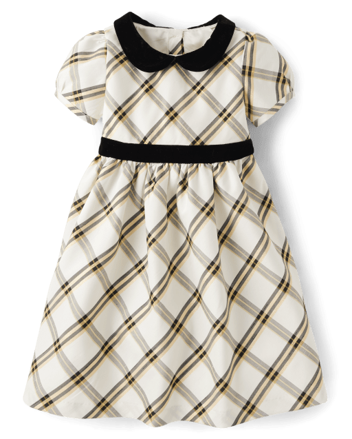 Fille à carreaux Dupioni Peter Pan Robes - Winter Wonderland - lbl_product_image_view_2