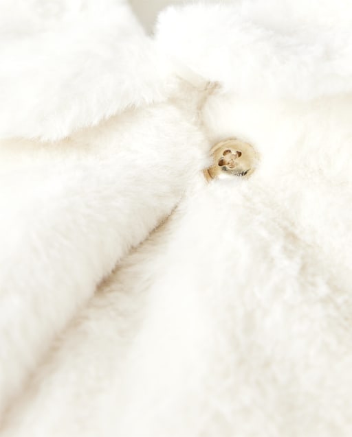 Girls Faux Fur Shrug - A Royal Christmas - view 2